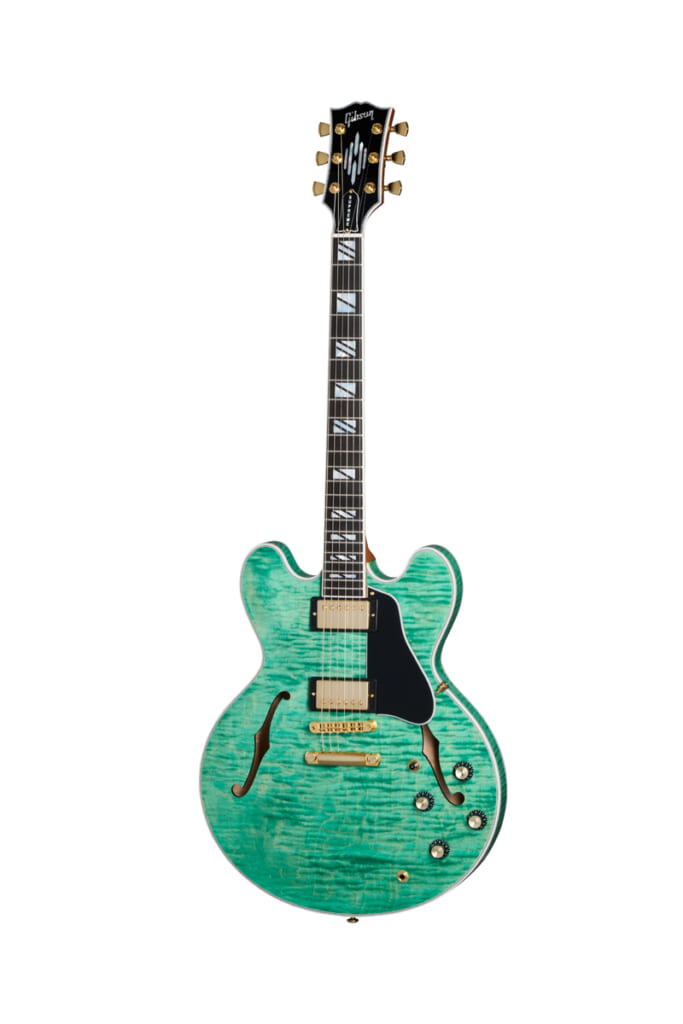 Gibson／ES Supreme（シーフォーム・グリーン）