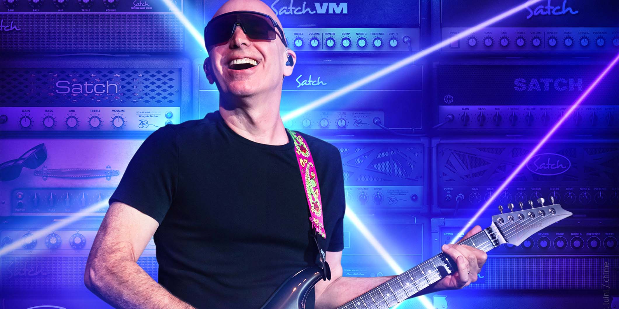 IK Multimediaのプラグイン“Joe Satriani Amp Vault”に、ジョー・サトリアーニが監修した新たなモデルが8種追加