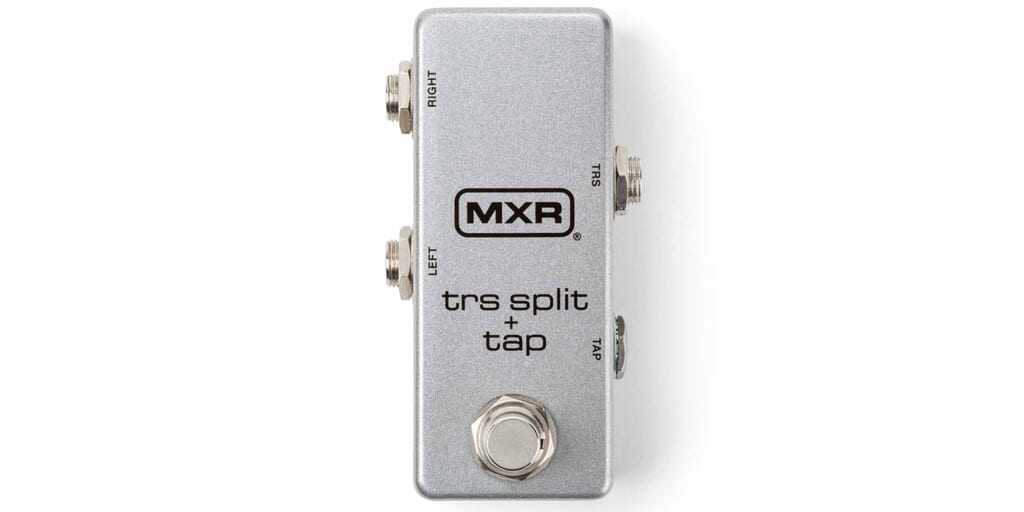 MXRより、TRSスプリッターとタップ・テンポ・スイッチを組み合わせたペダル“TRS SPLIT+TAP”が登場