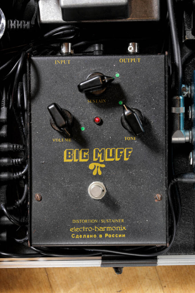 ⑦Electro-Harmonix／Russian Big Muff Army Black
