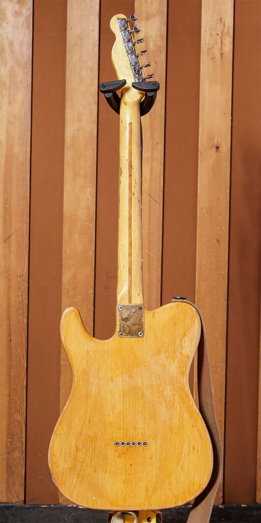 1972 Fender／Telecaster（背面）