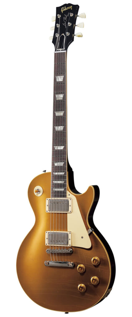 1957 Les Paul Goldtop Darkback／Light Aged（前面）