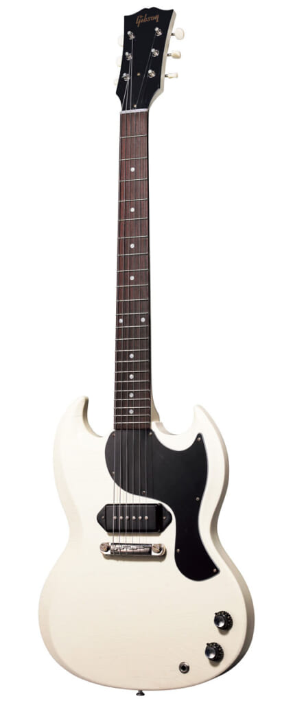 1963 SG Junior Polaris White Lightning Bar／Ultra Light Aged（前面）