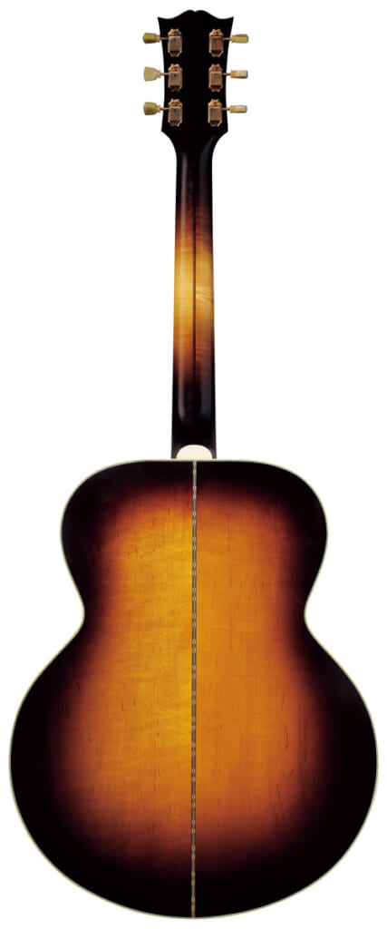 1957 SJ-200 Vintage Sunburst／Light Aged（背面）