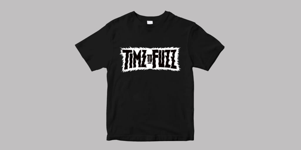 おとぎ話とTHE BOHEMIANSが出演する、ギタマガ主催のライブ・イベント『TIME TO FUZZ』T-ODでイベント・ロゴTシャツの発売が決定！