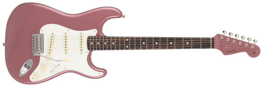 Fender／Char Stratocaster Burgundy（前面）