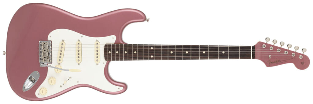 Fender／Limited Char Stratocaster Burgundy（前面）