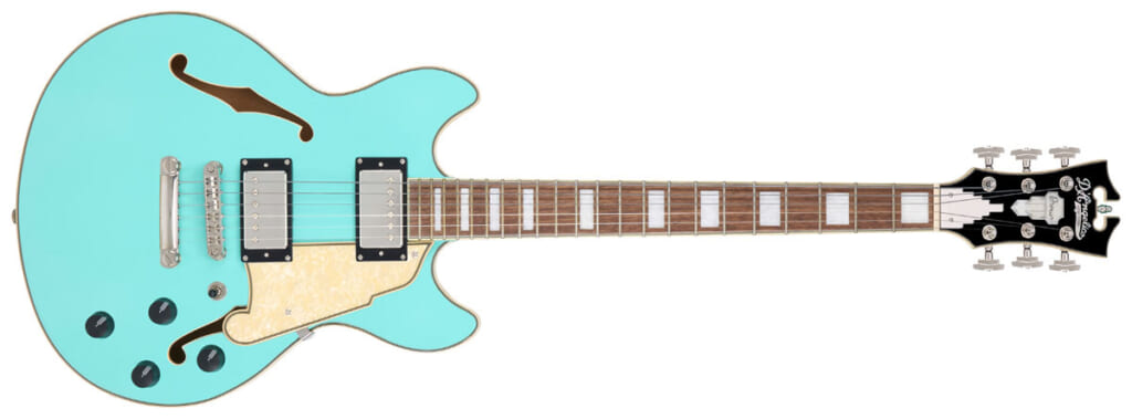 D’Angelico／Premier Mini DC（Surf Green）