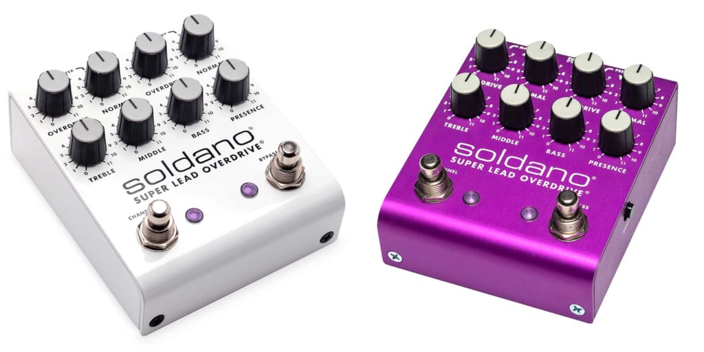 ソルダーノ“SLO-100”のサウンドを忠実に再現したペダル“SLO PLUS Pedal”が登場