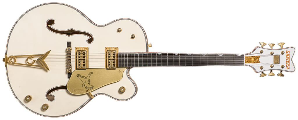 GRETSCH／Custom Shop／G6136-59 White Falcon Relic（前面）