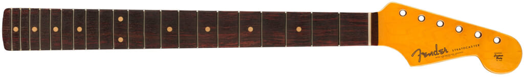 Fender／American Vintage II 1961 Stratocaster Neck, 21 Vintage Tall Frets, 7.25” Radius, Rosewood