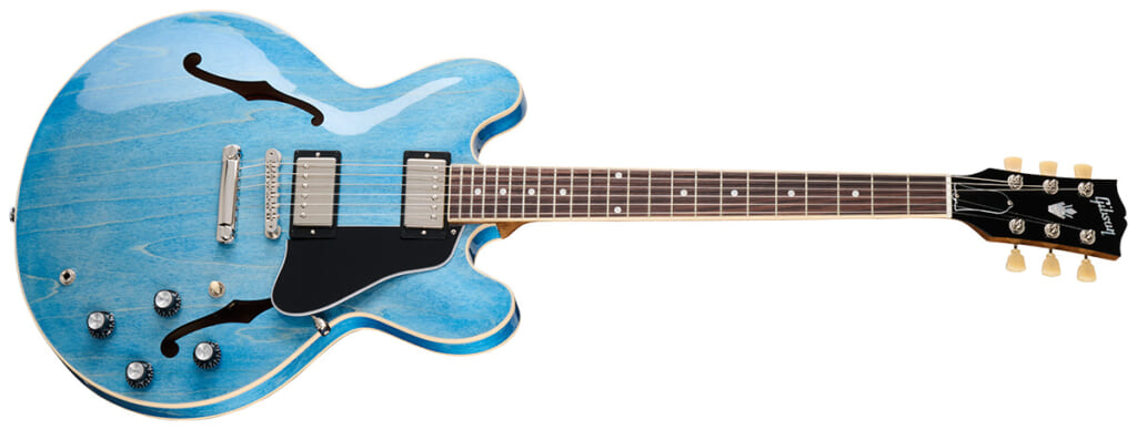 Gibson／ES-335（Ocean Blue）