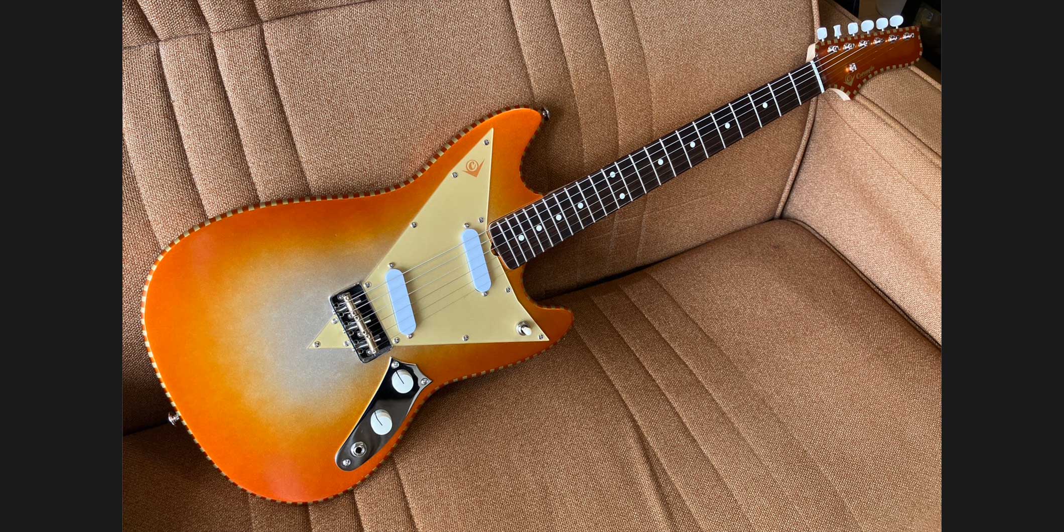 Caramel’s Guitar Kitchenより、新たなプロトタイプ・ギター“CGK_PT2 Orange Crash Master”が発表