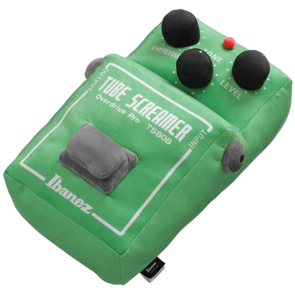 Ibanez／Tube Screamer Stuffed Toy “TSMAXI001”（斜め）