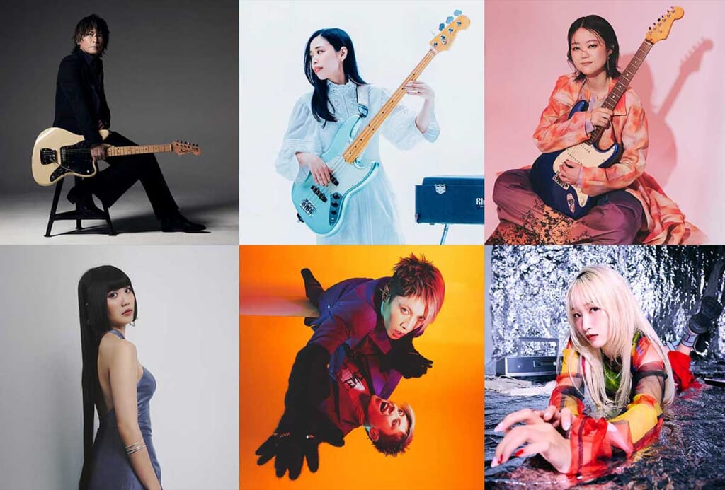 「FENDER EXPERIENCE 2025」出演アーティスト第2弾