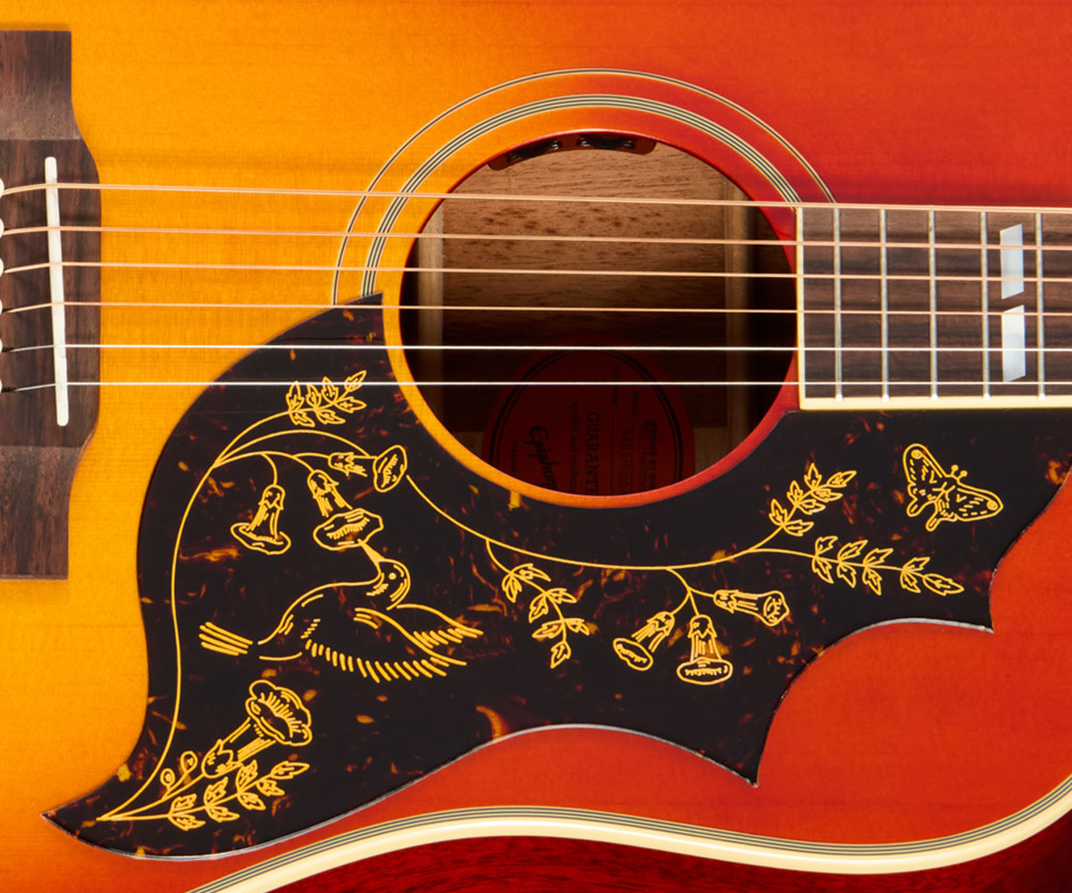 サウンドホールとピックガード