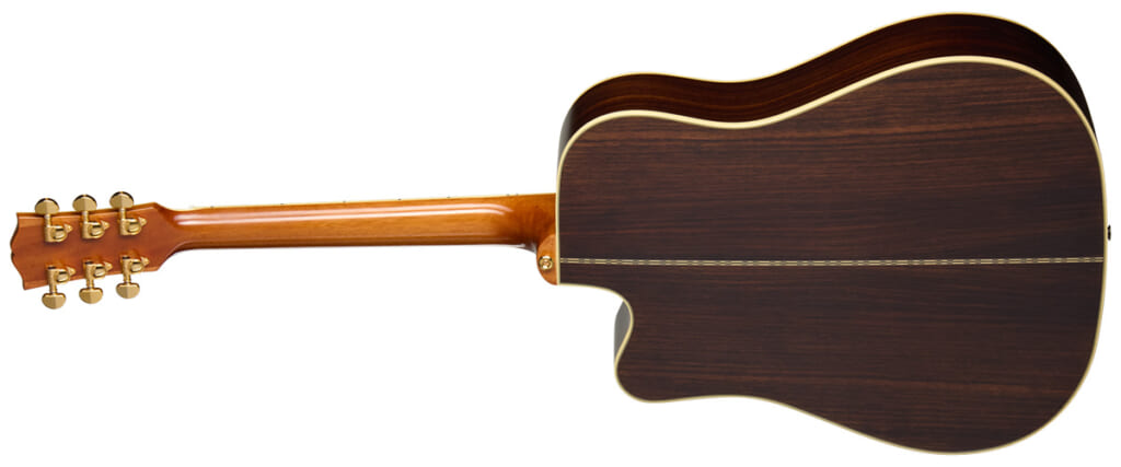 Epiphone Hummingbird Deluxe EC Natural（前面）