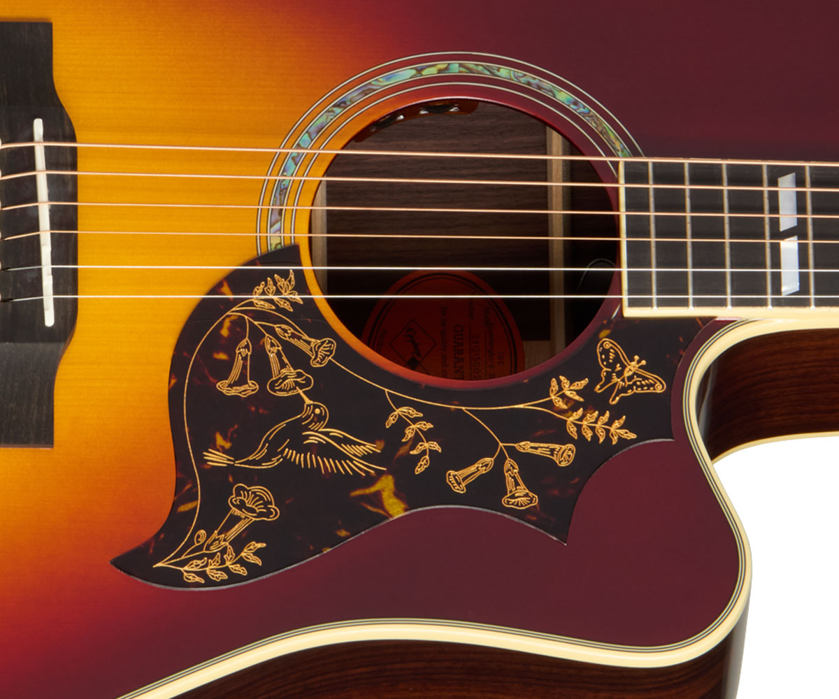 サウンドホールとピックガード