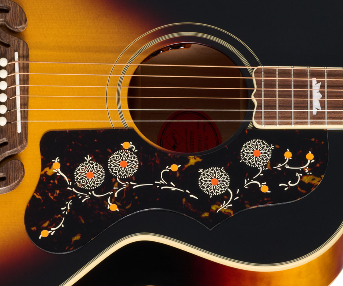 サウンドホールとピックガード