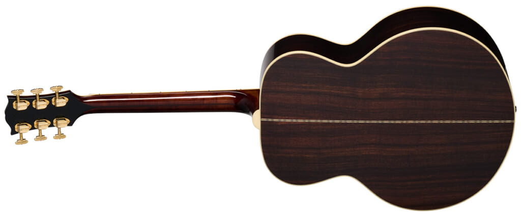 Epiphone Pre-War SJ-200 Rosewood Reissue Vintage Sunburst（背面）