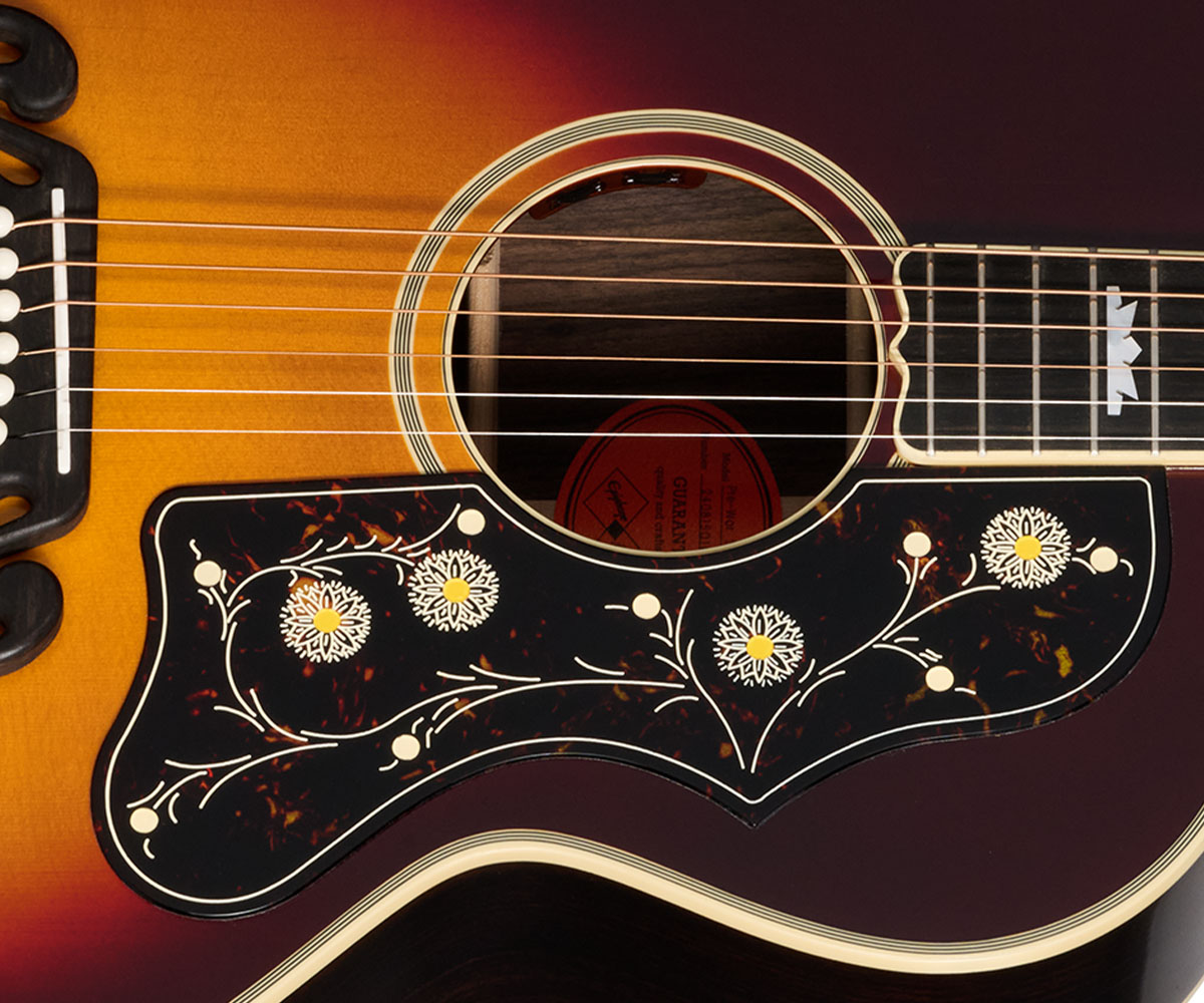 サウンドホールとピックガード