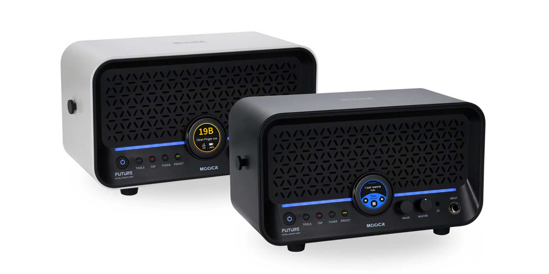 Mooer、タッチ画面付きの小型軽量デスクトップ・アンプ“F15i Li”を発売55種のアンプ・モデルと69種のエフェクトを内蔵して重量1.48kg