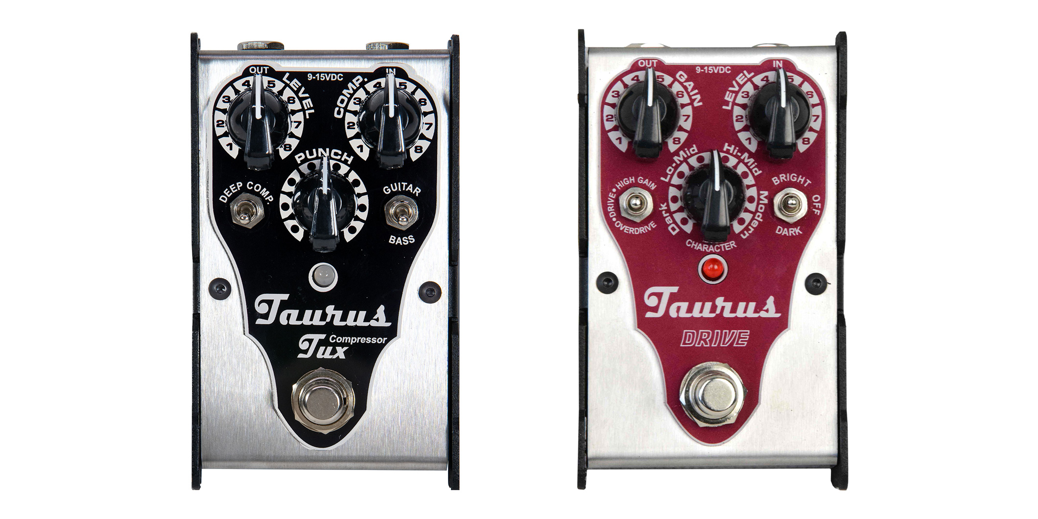 Taurusより、シルバーの筐体を持つTuxとGuitar Driveのカラー・バリエーション・モデルが登場