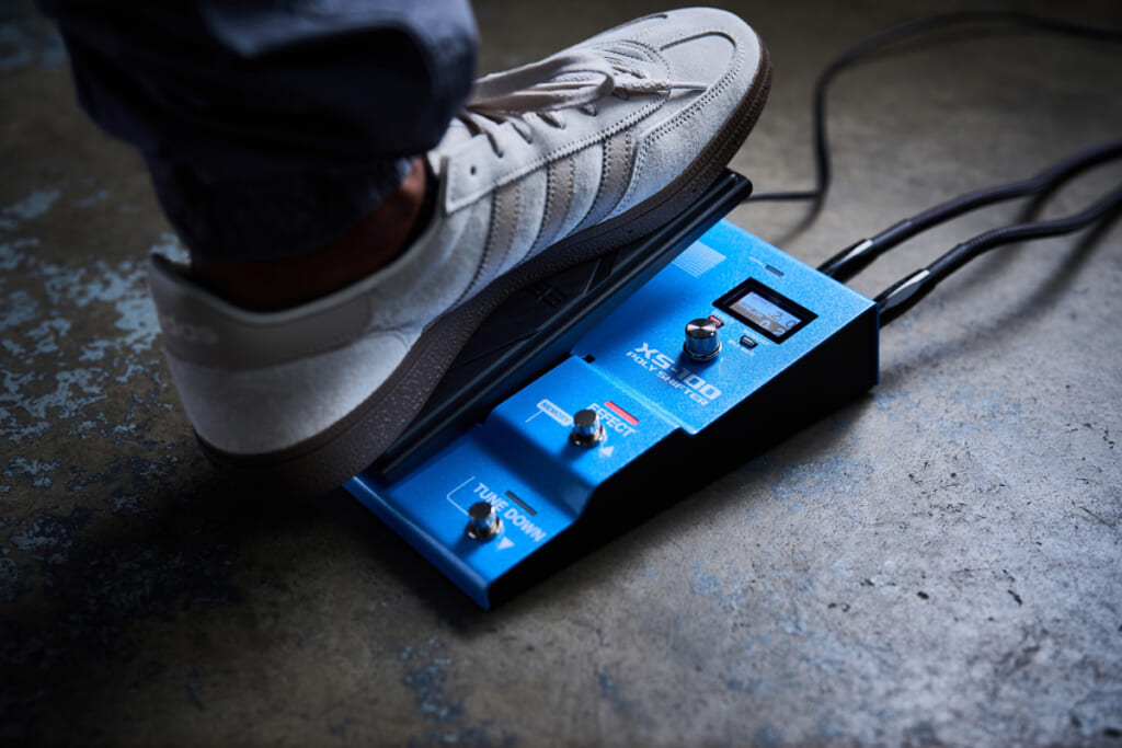 エクスプレッション・ペダルの操作イメージ