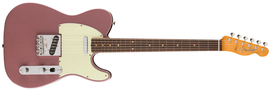 Fender／Vintera II Road Worn ‘60s Telecaster（Burgundy Mist Metallic／ローズウッド指板）
