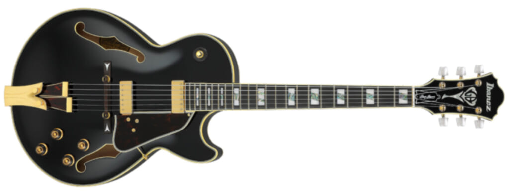 Ibanezより、ジョージ・ベンソン・モデル“GB10”のブラック