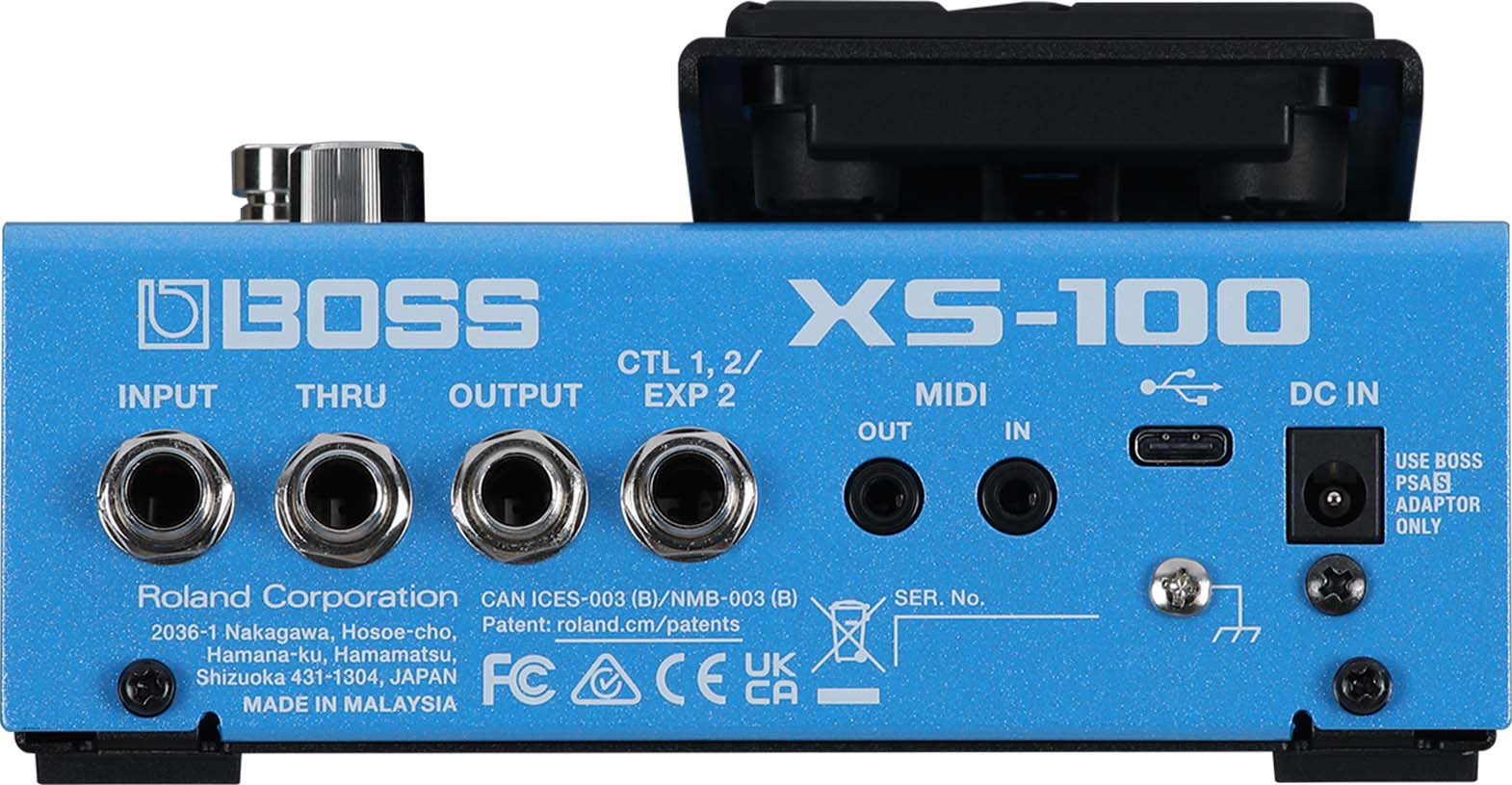 BOSS / XS-100(背面)