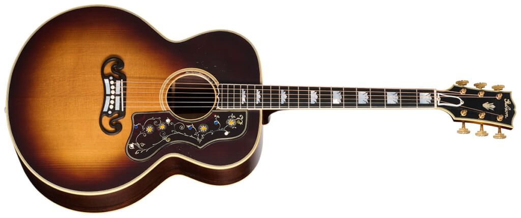 Gibson／Pre-War SJ-200 Rosewood Light Aged（前面）