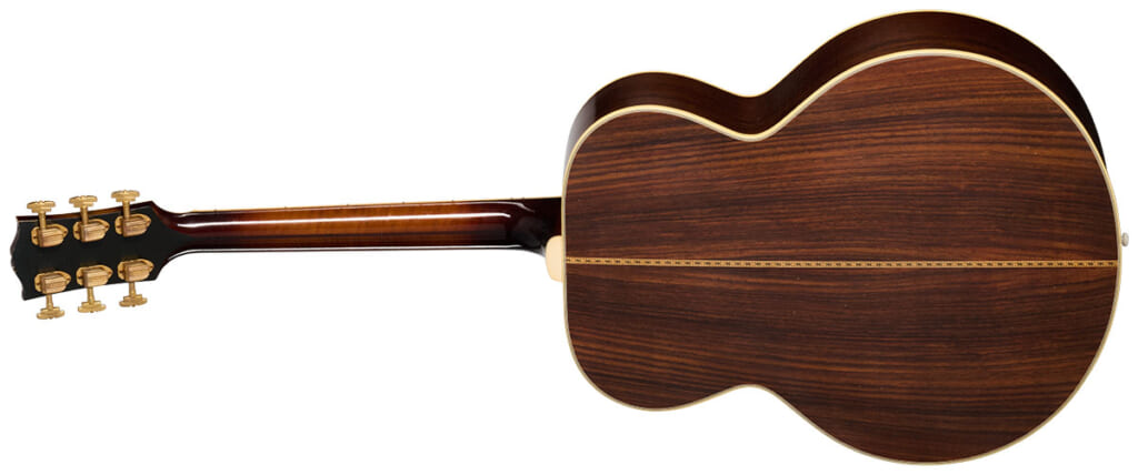 Gibson／Pre-War SJ-200 Rosewood Light Aged（背面）