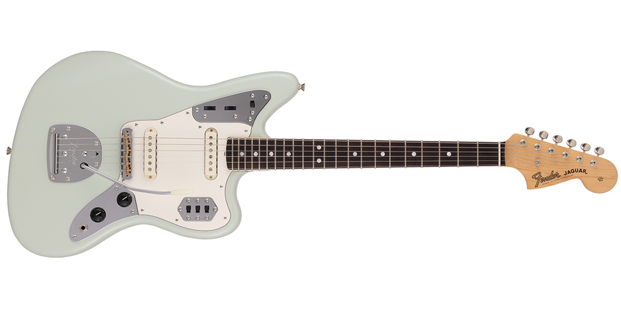 フェンダーより、羊文学・塩塚モエカのシグネチャー・モデル“Moeka Shiotsuka Jaguar moni”が登場