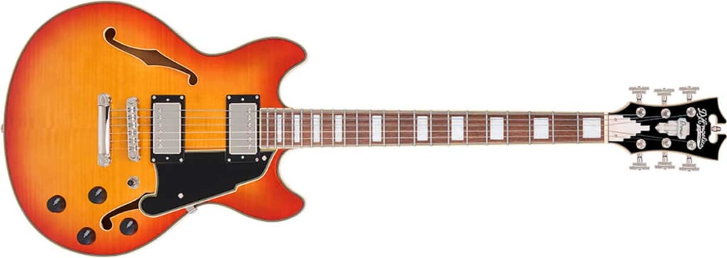 D'Angelico/Premier Mini DC XT Honey Burst