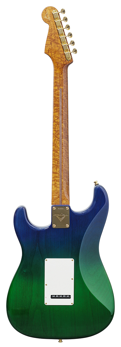 Fender Custom Shop / 
Masterbuilt Keyaki Stratocaster KUJAKU Paul Waller（背面）