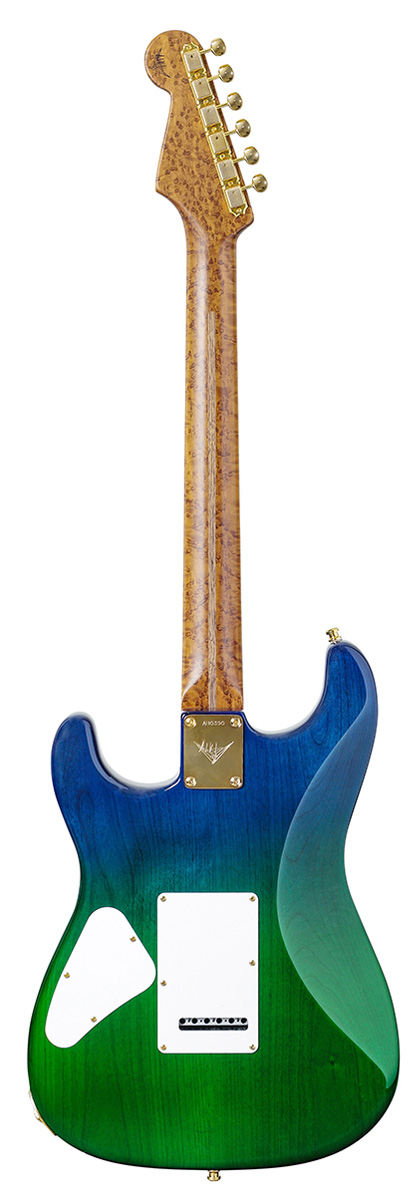 Fender Custom Shop / 
Masterbuilt Keyaki Stratocaster KUJAKU Andy Hicks（背面）