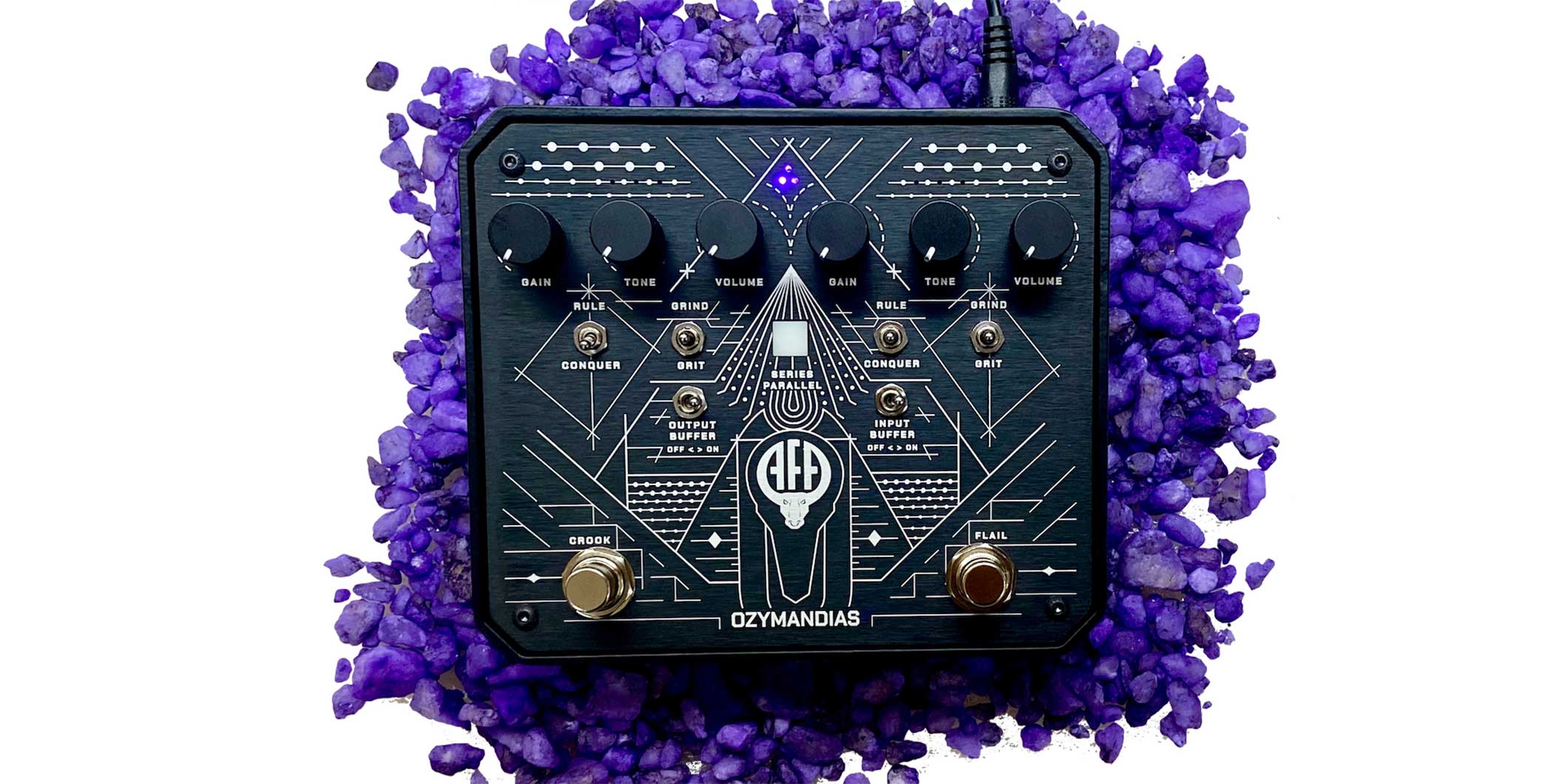 電圧倍増機能を内蔵したデュアル・オーバードライブ“Ozymandias”を引っ提げ、Animal Factory Amplificationが日本市場へ上陸