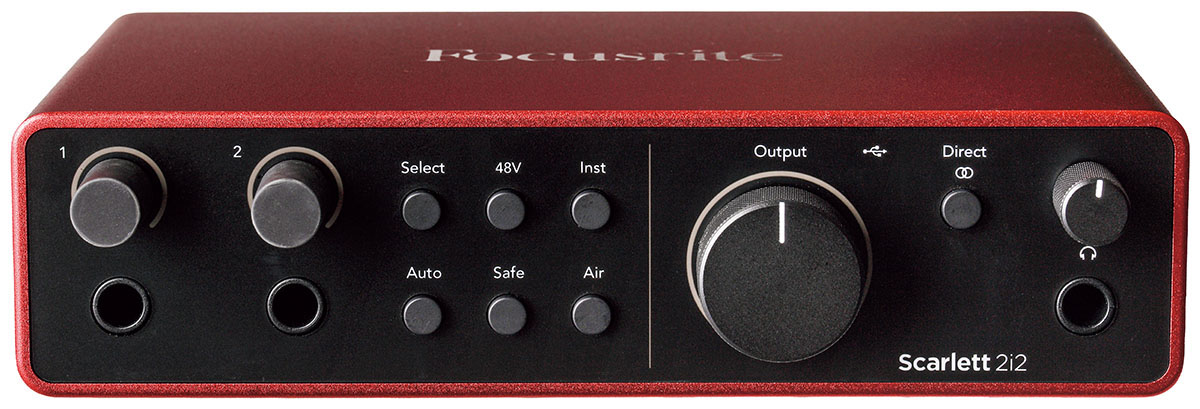 Focusrite／Scarlett 2i2 4th Gen