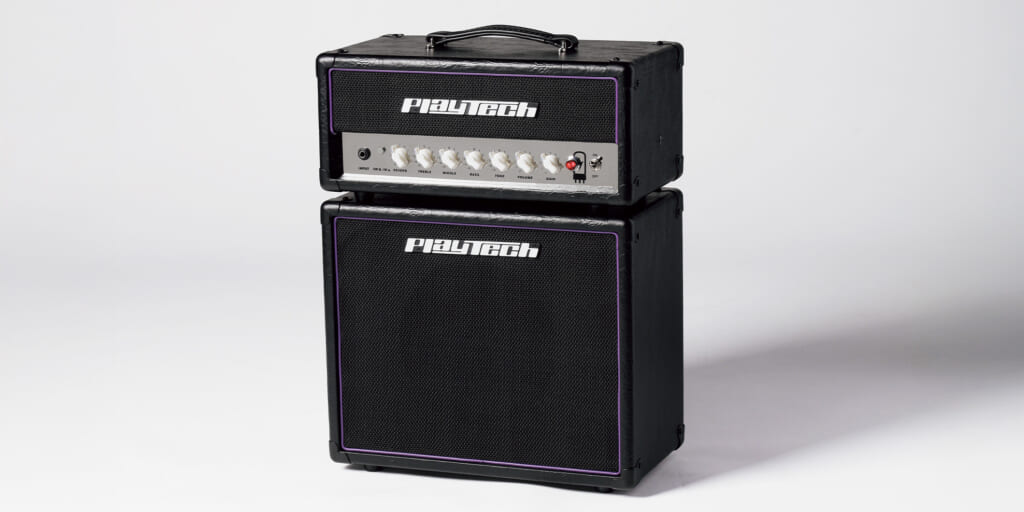 PLAYTECH／NOVA15TH TUBE AMP HEAD & NOVA110 GUITAR CABINET〜スタック・アンプ・デビューが身近に！　小柄で手頃なフルチューブ・アンプ