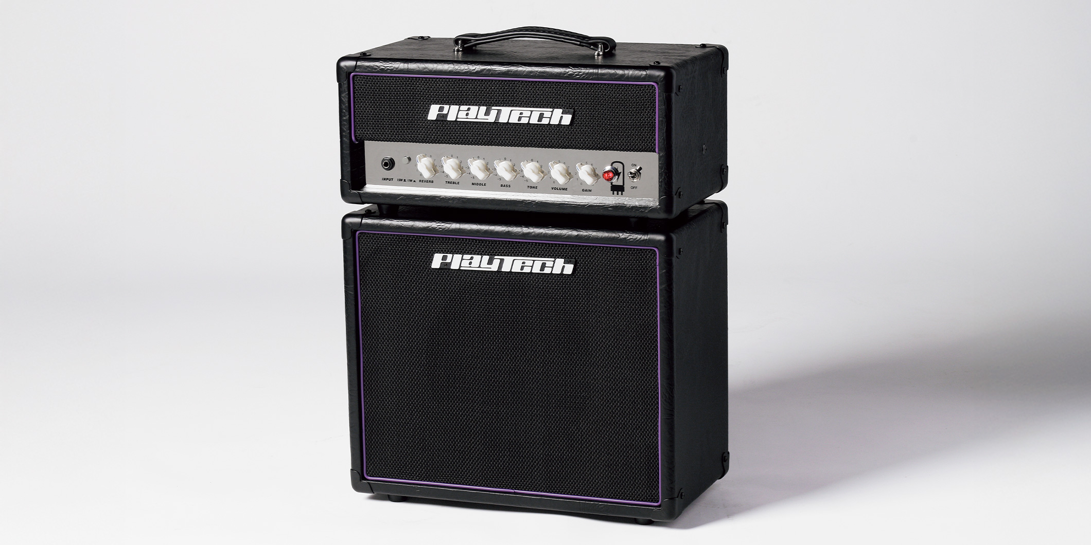 PLAYTECH／NOVA15TH TUBE AMP HEAD & NOVA110 GUITAR CABINET〜スタック・アンプ・デビューが身近に！　小柄で手頃なフルチューブ・アンプ