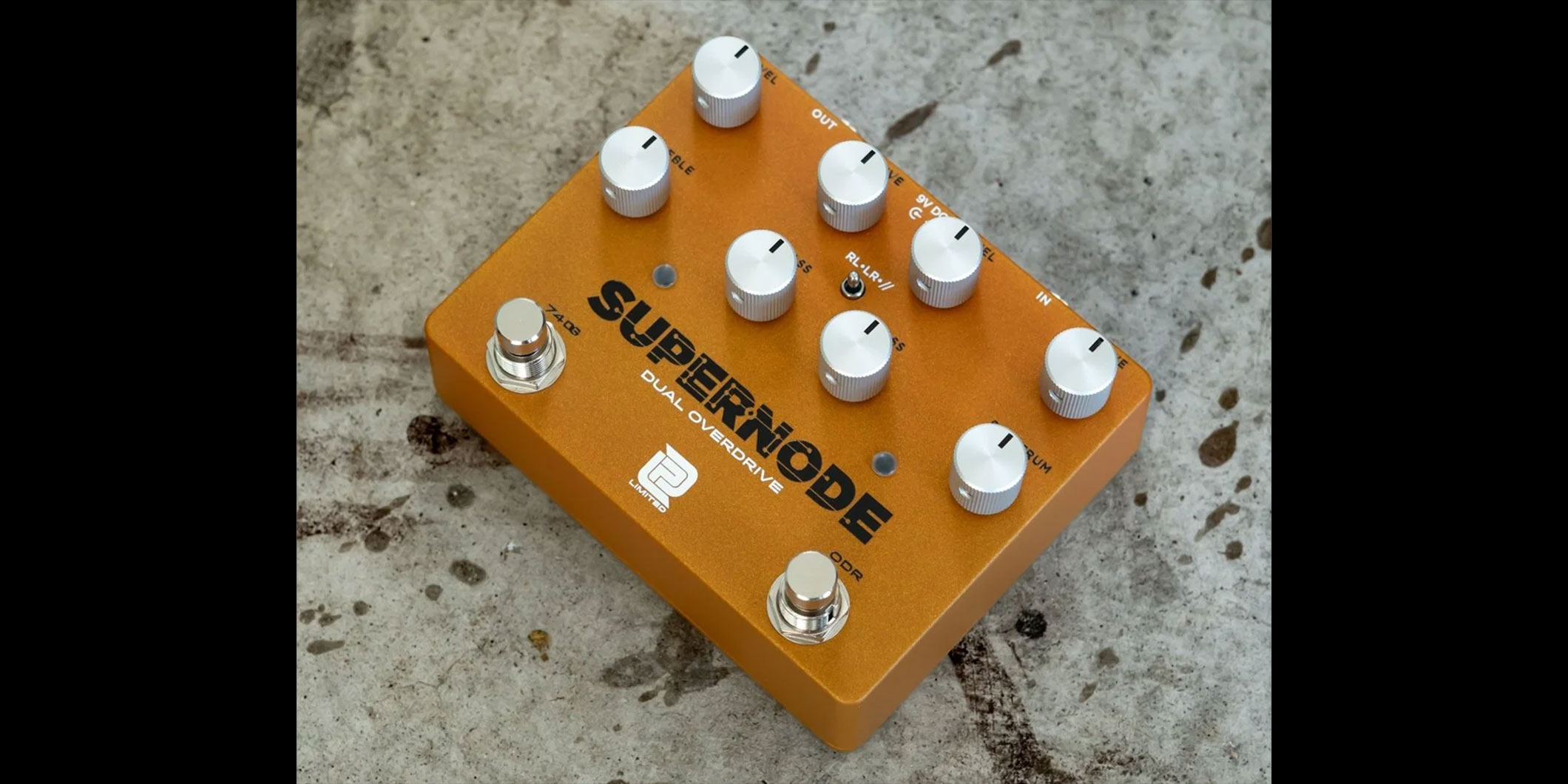 LPD Pedalsが、完全アナログのデュアル・オーバードライブ・ペダル“SUPERNODE”を発売