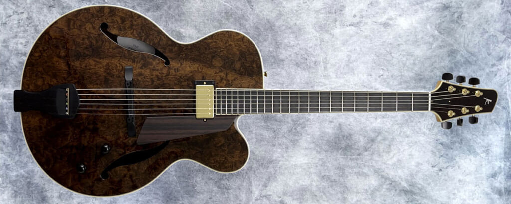 Kikuchi Guitars／JF16（Imbuia Burl）