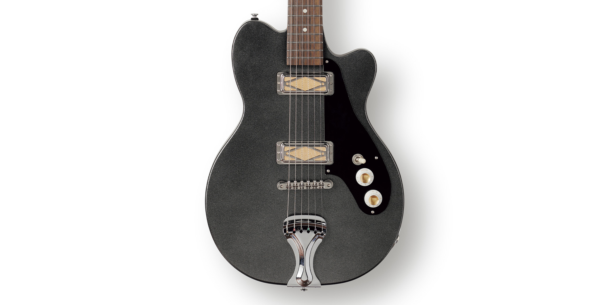 KING SNAKE／SOULVILLE / D〜ホロウ・ボディのような鳴りが魅力　個性派ソリッド・ギターの新モデル