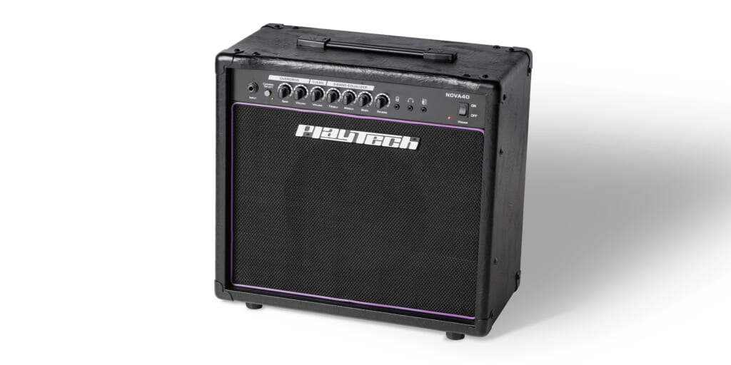 PLAYTECH／NOVA40〜入出力端子も充実したライブ仕様、2万円以下の高コスパ・アンプ