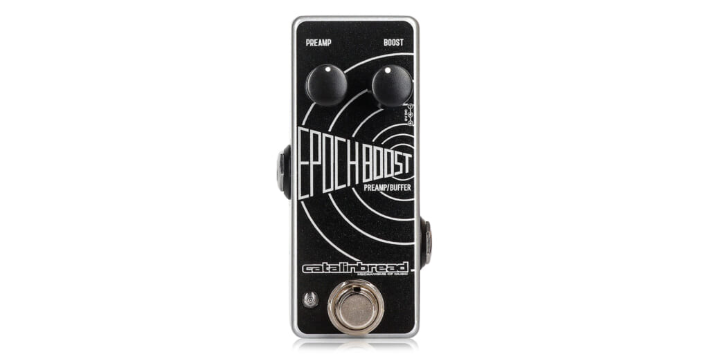 Catalinbreadより、Echoplex EP-3のプリアンプ・サウンドを再現したブースター“Epoch Boost Mini”が登場