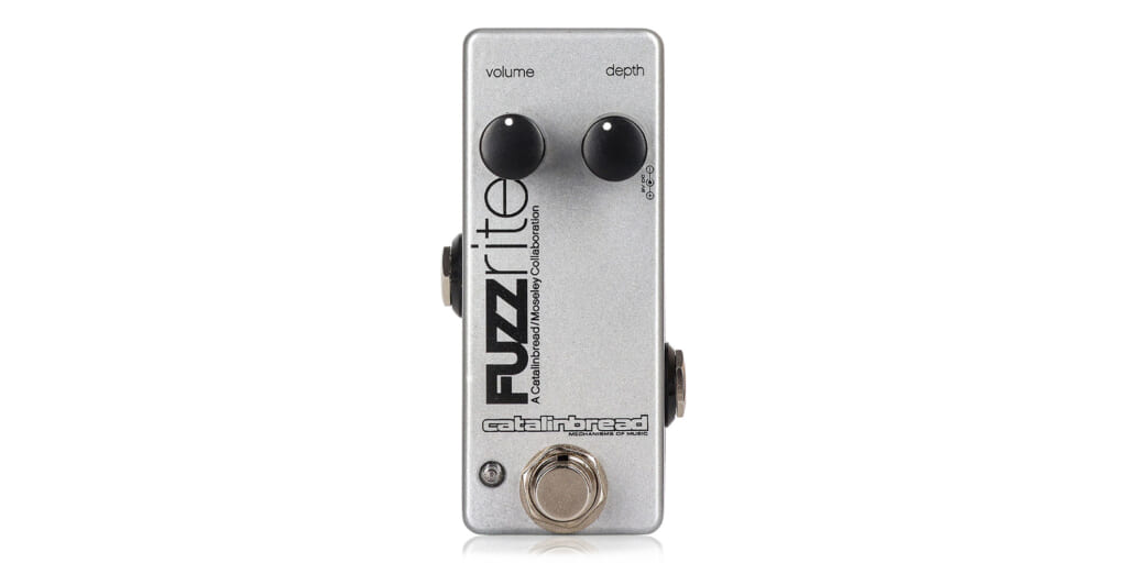 Catalinbreadより、個性的で荒々しいサウンドのFuzzriteを再現した“Fuzzrite mini”が登場