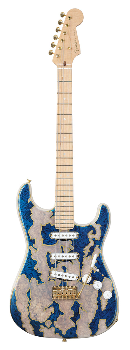 Fender Custom Shop / David Brown Masterbuilt Kintsugi Spalted Maple Top Stratocaster NOS(前面)