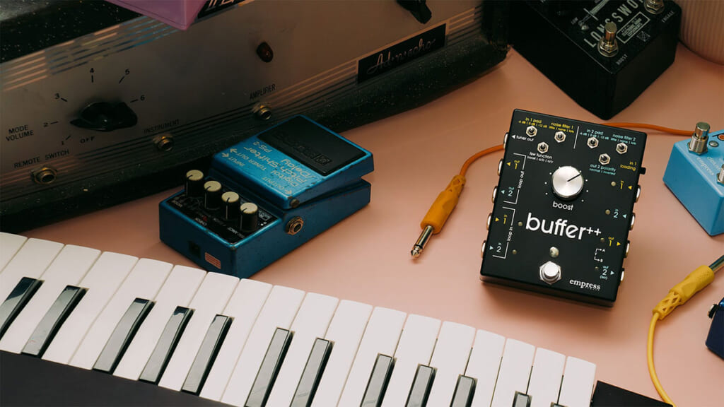 Empress Effectsより、バッファー・ペダルをさらに高機能化させた