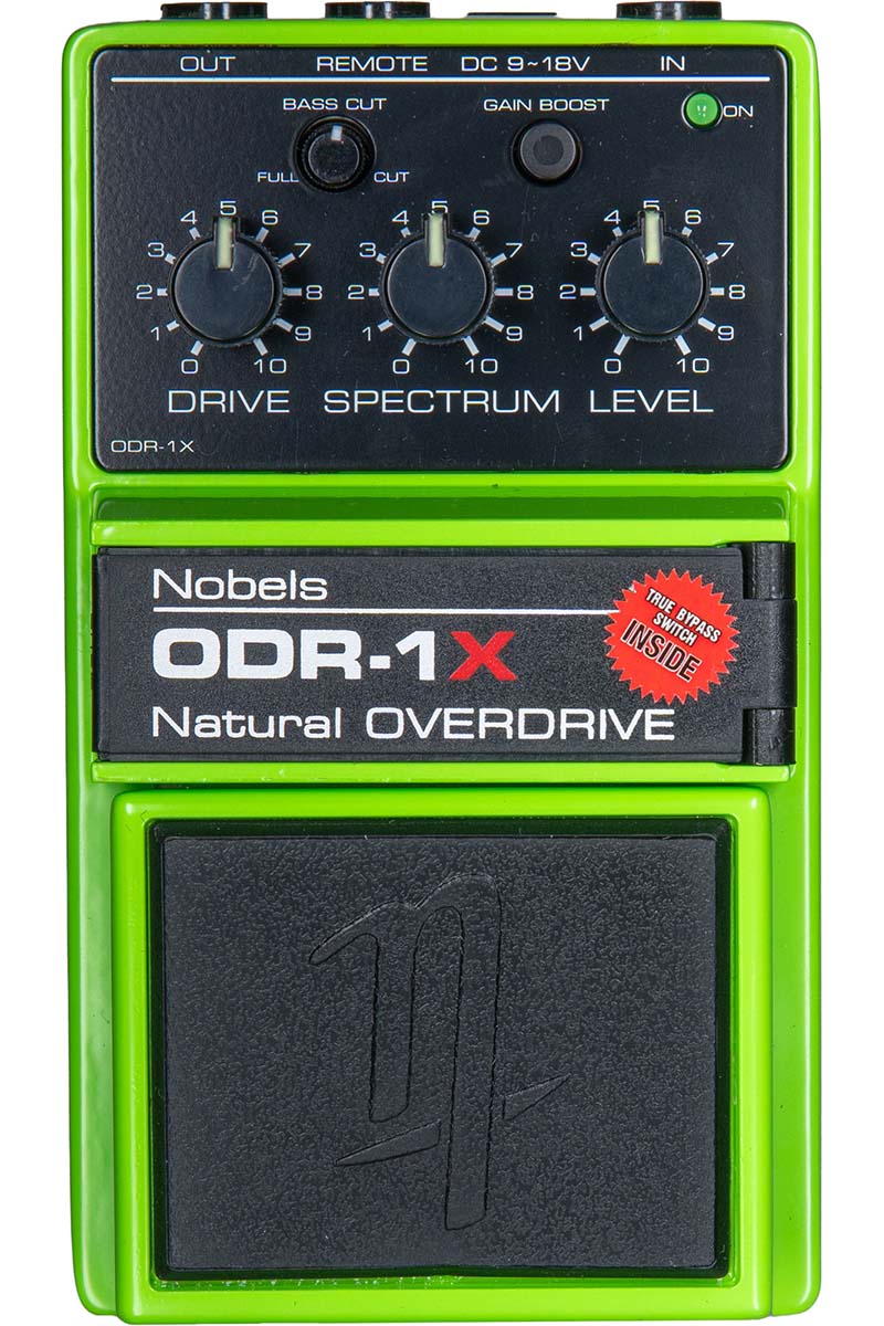 Nobels ODR-1 オーバードライブペダル Nobelsより、リニューアルしたオーバードライブ・ペダル“ODR-1X”が登場